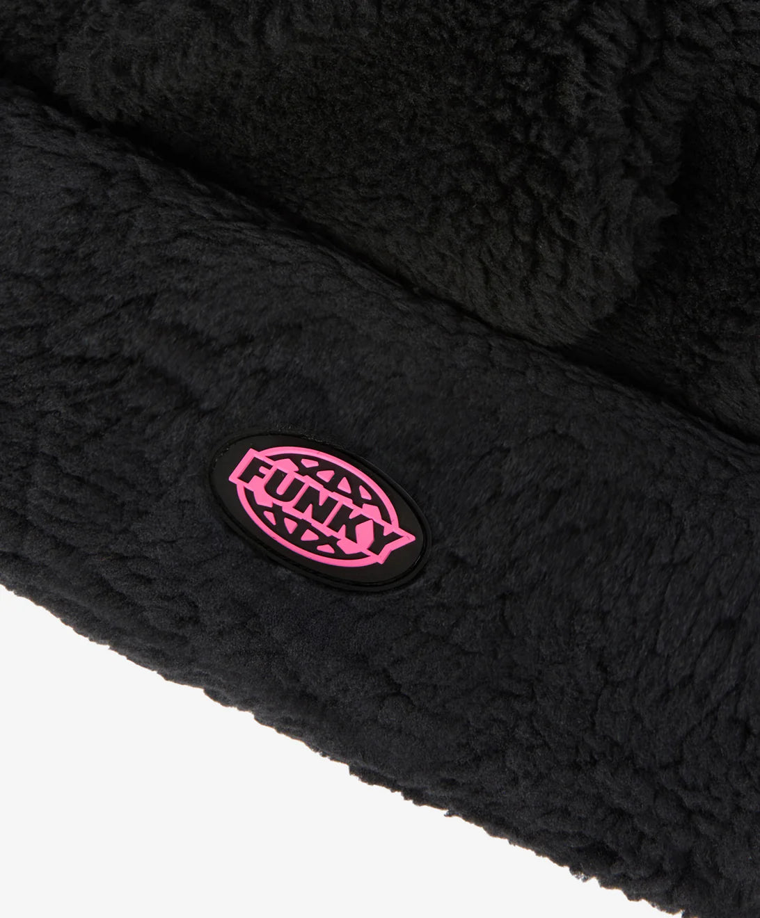 Fat Sherpa Beanie Black FUNKY