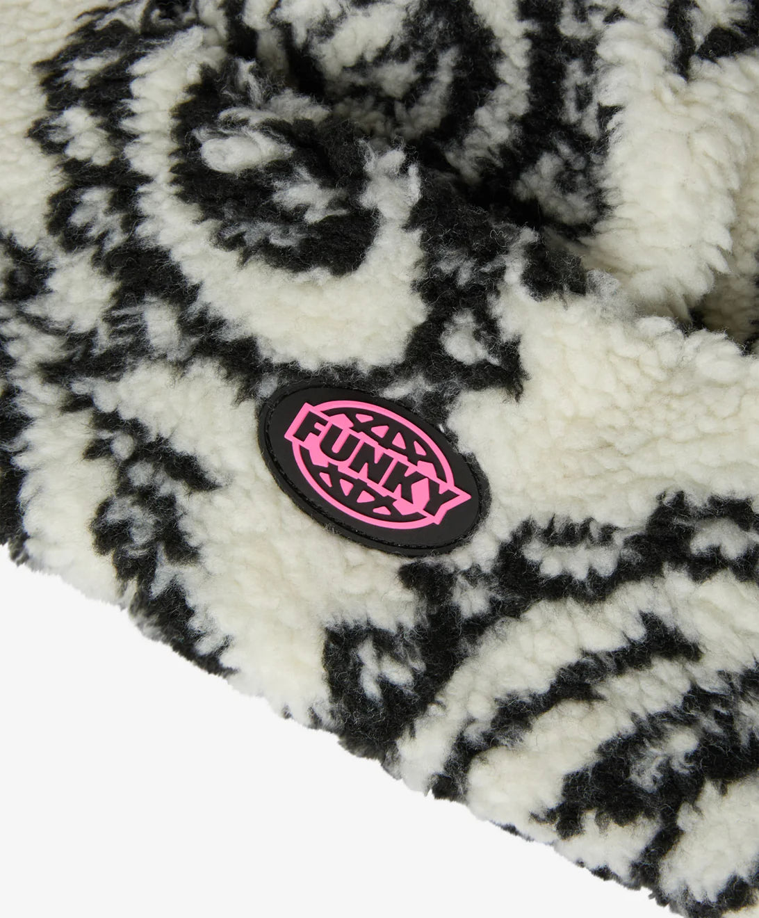 Fat Sherpa Beanie Natural Raw FUNKY