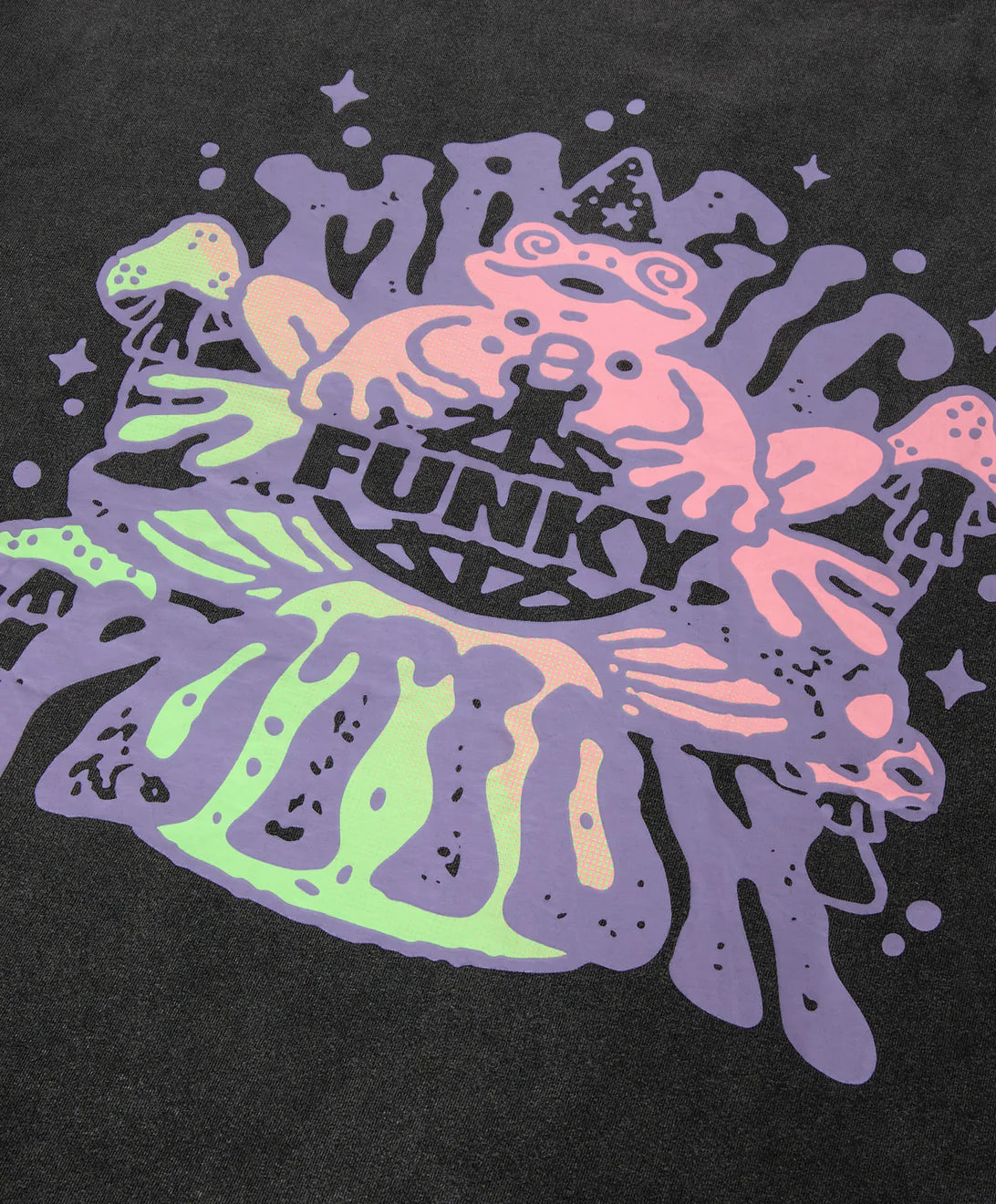 TEE Frog Long Sleeve Black FUNKY