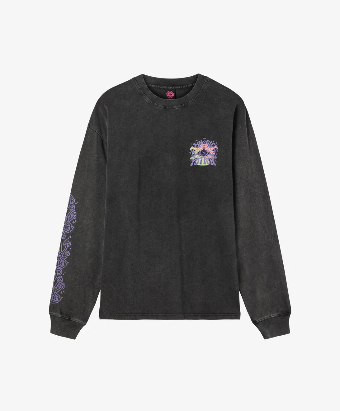 TEE Frog Long Sleeve Black FUNKY