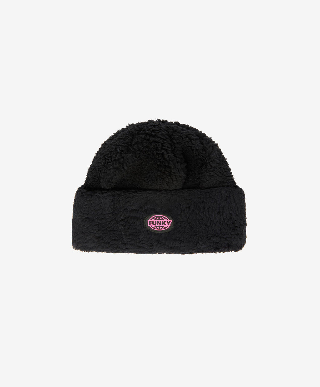 Fat Sherpa Beanie Black FUNKY