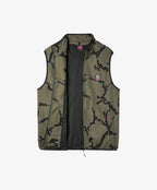 Heritage Fleece Vest Olive FUNKY