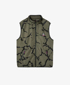 Heritage Fleece Vest Olive FUNKY