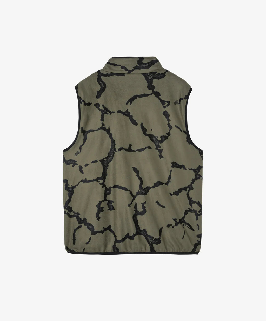 Heritage Fleece Vest Olive FUNKY
