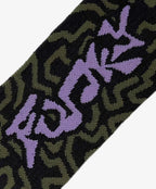 Smash Socks Olive